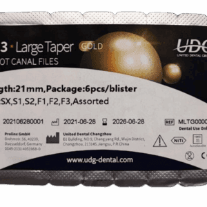 M3 LARGE TAPER GOLD 21MM /6 pcs