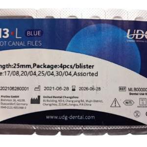 M3 L BLUE 25mm / 4pcs por blister